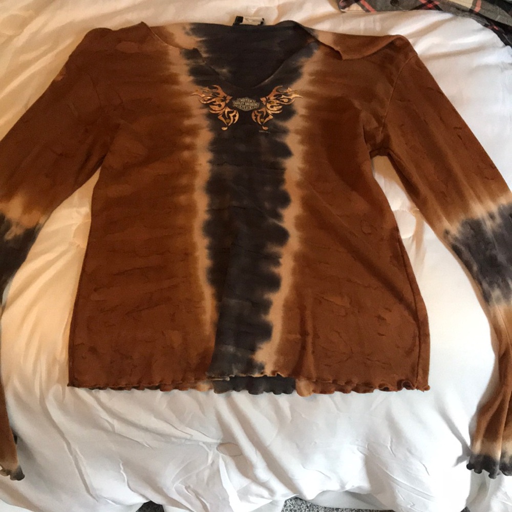 Harley David long sleeve size medium